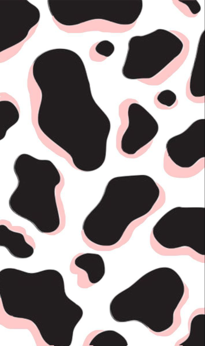 cute wallpapers cow print 0011