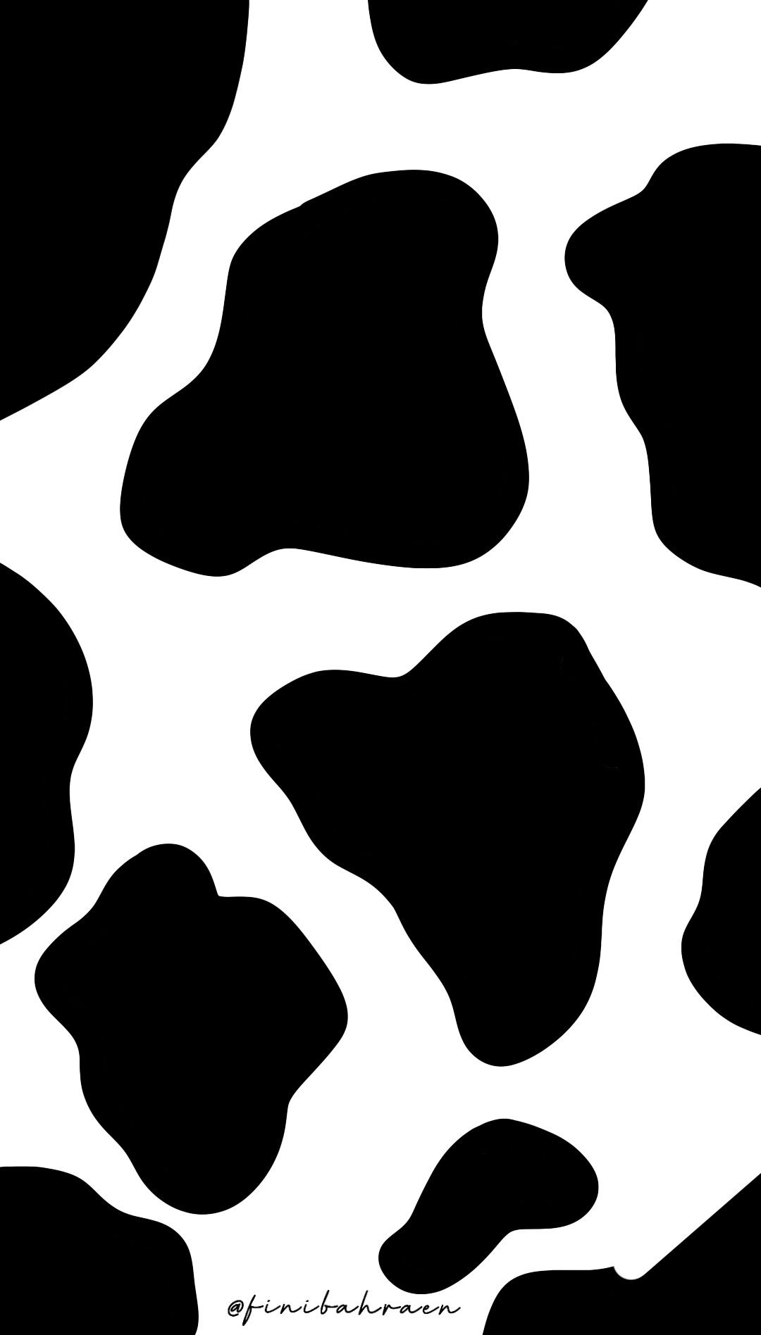 cute wallpapers cow print 0073