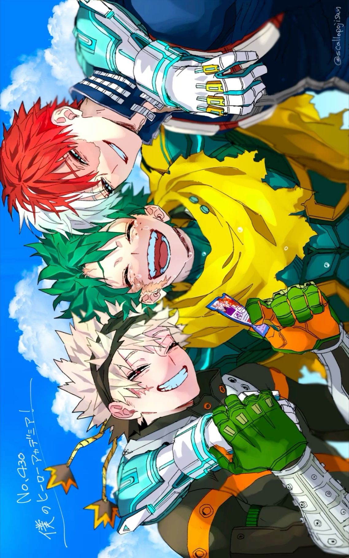 cute wallpapers Deku 0030