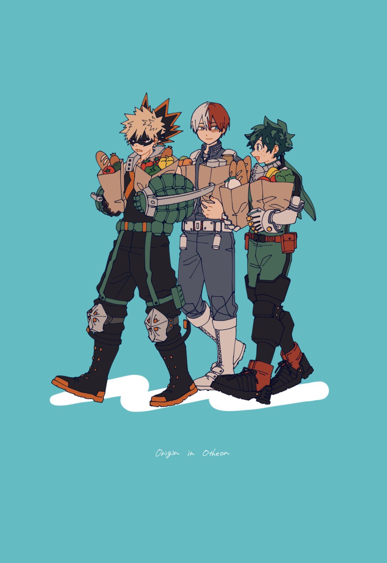 cute wallpapers Deku 0038