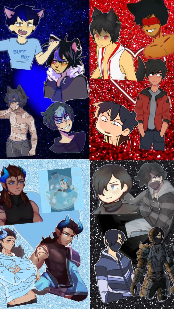 cute wallpapers featuring Aphmau characters