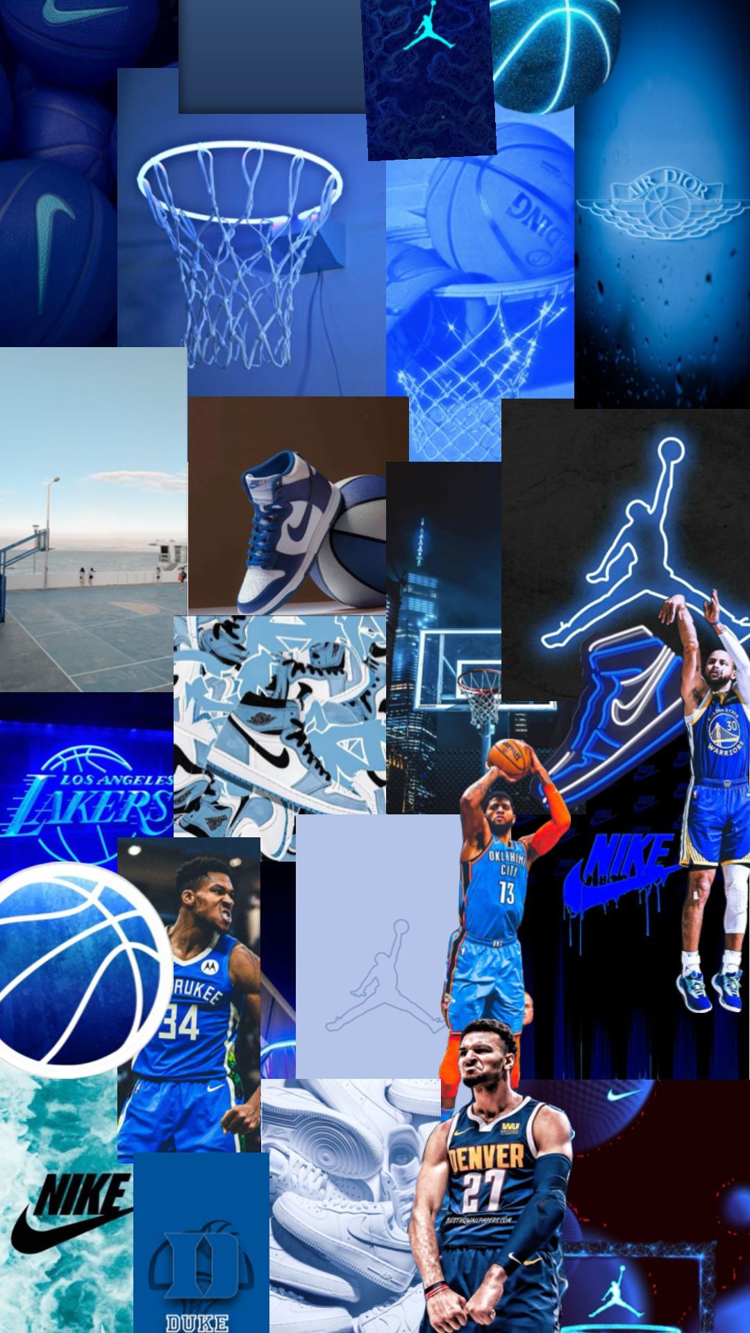 cute wallpapers featuring basketball designs