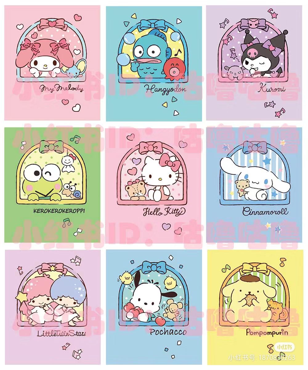 cute wallpapers Hello Kitty and friends 0019