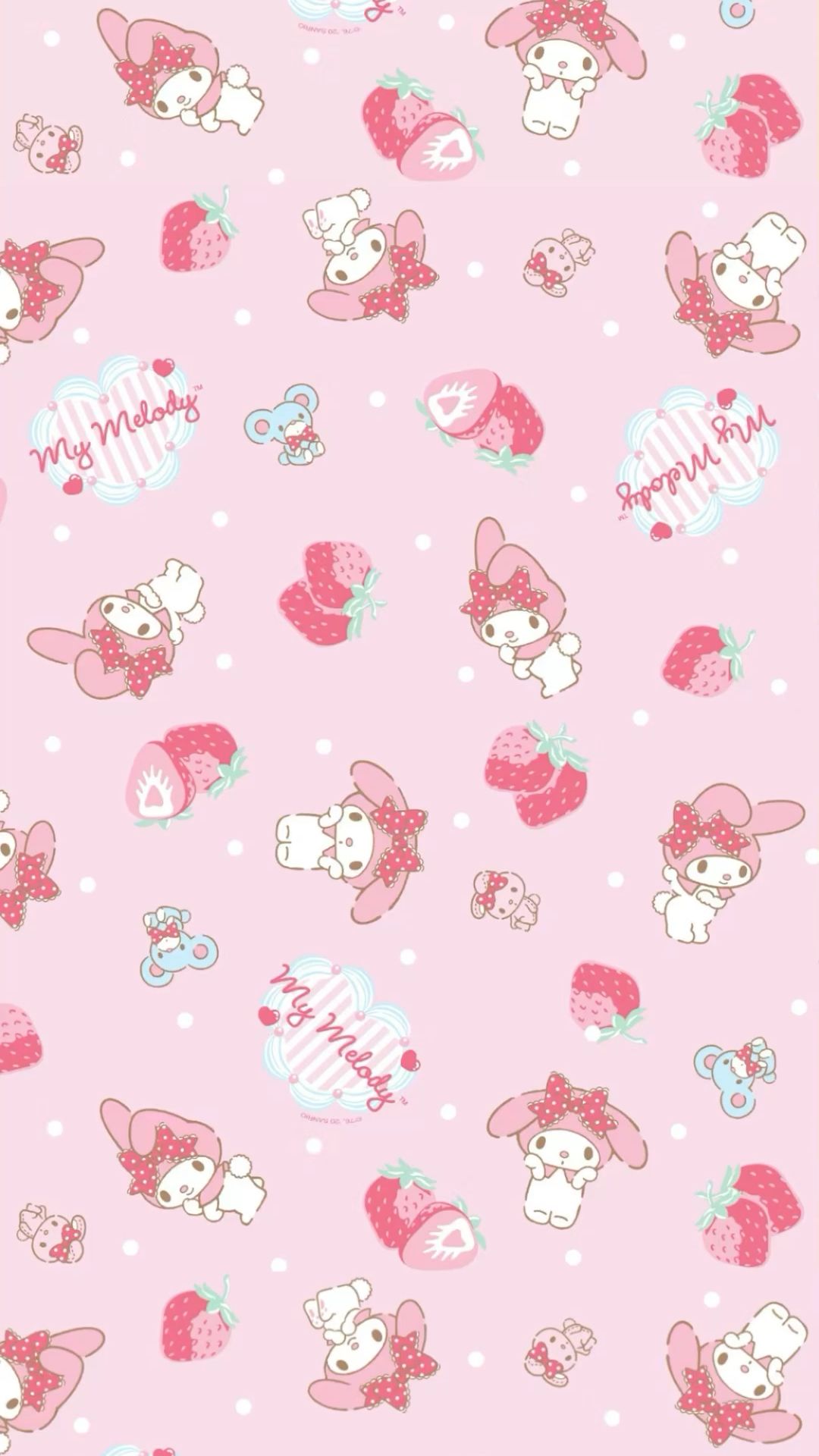 cute wallpapers Hello Kitty and friends 0030