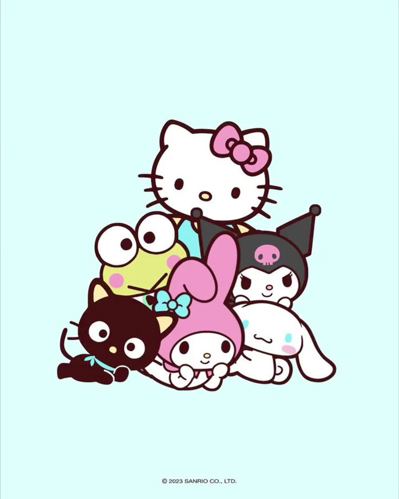 cute wallpapers Hello Kitty and friends 0033