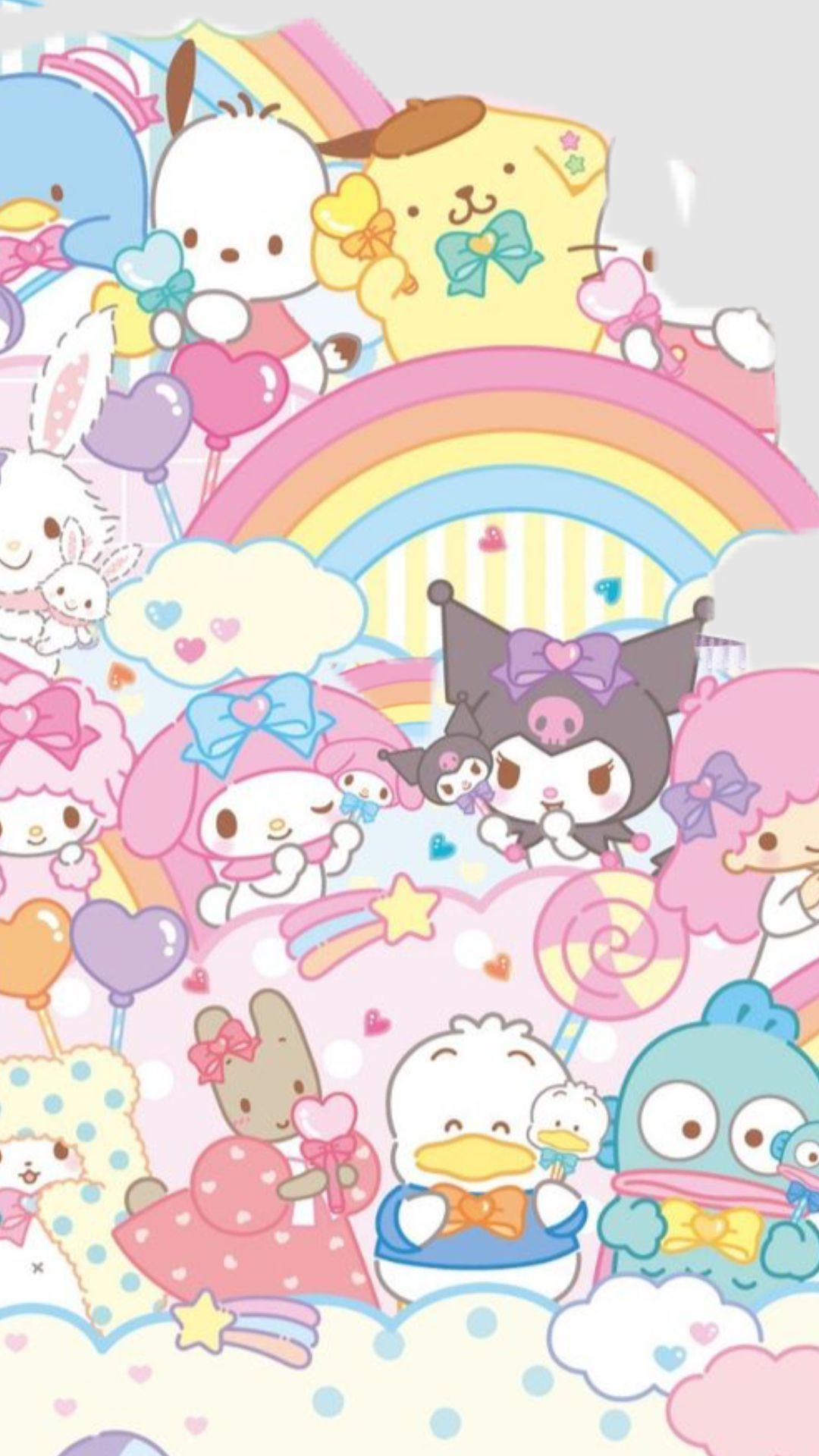 cute wallpapers Hello Kitty and friends 0059