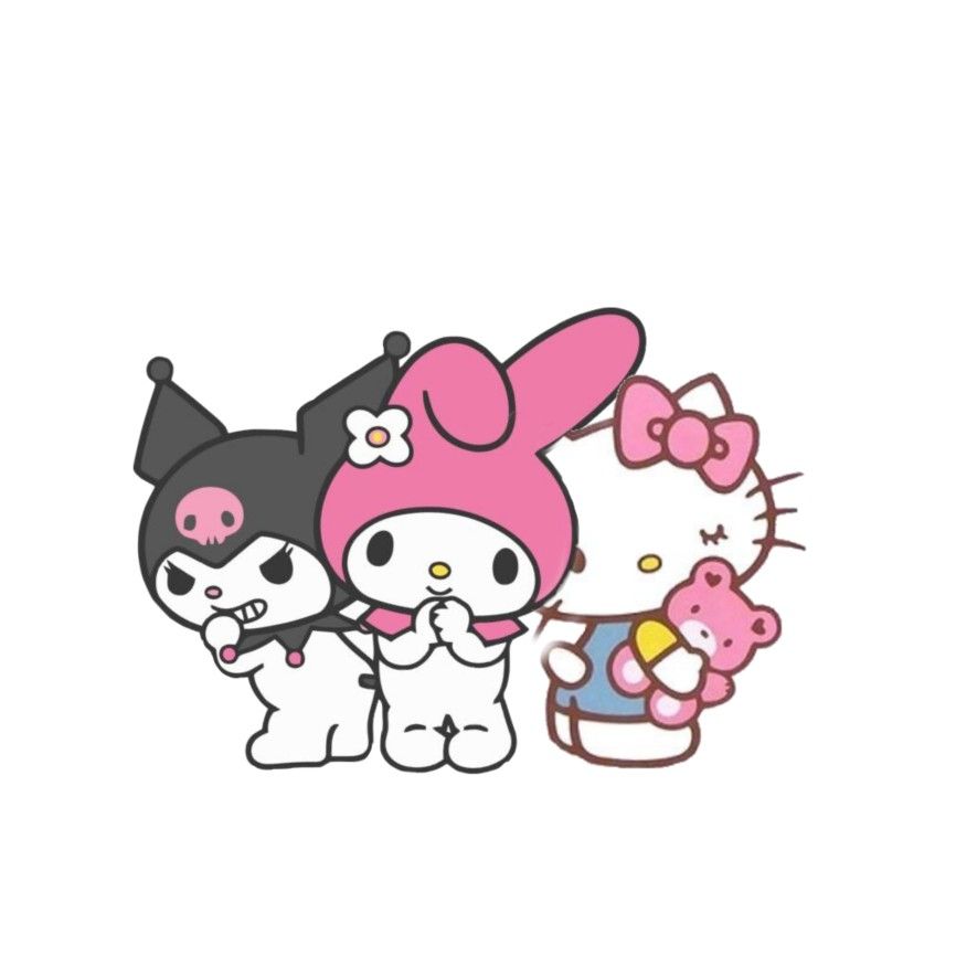 cute wallpapers Hello Kitty and friends 0091