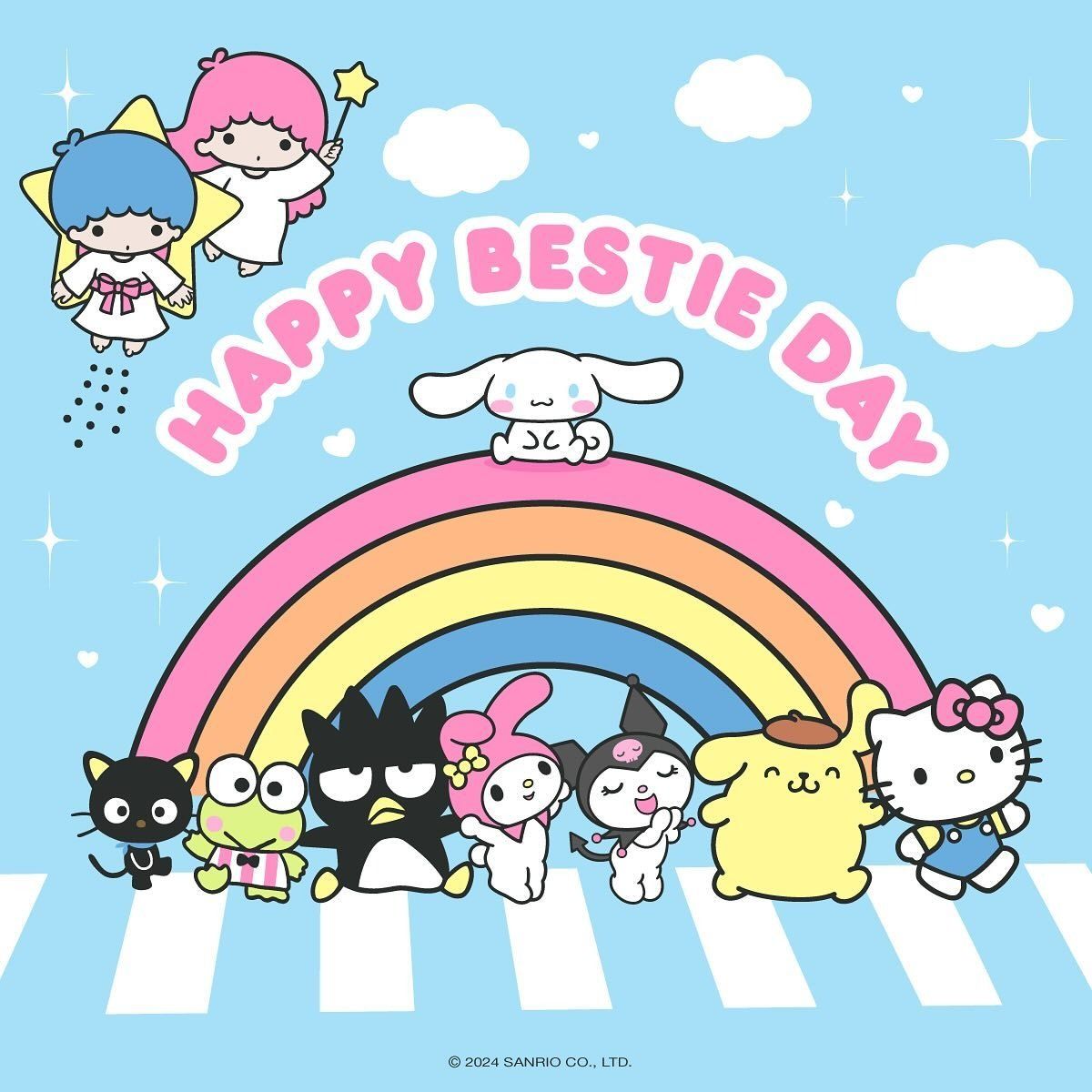 cute wallpapers Hello Kitty and friends 0092