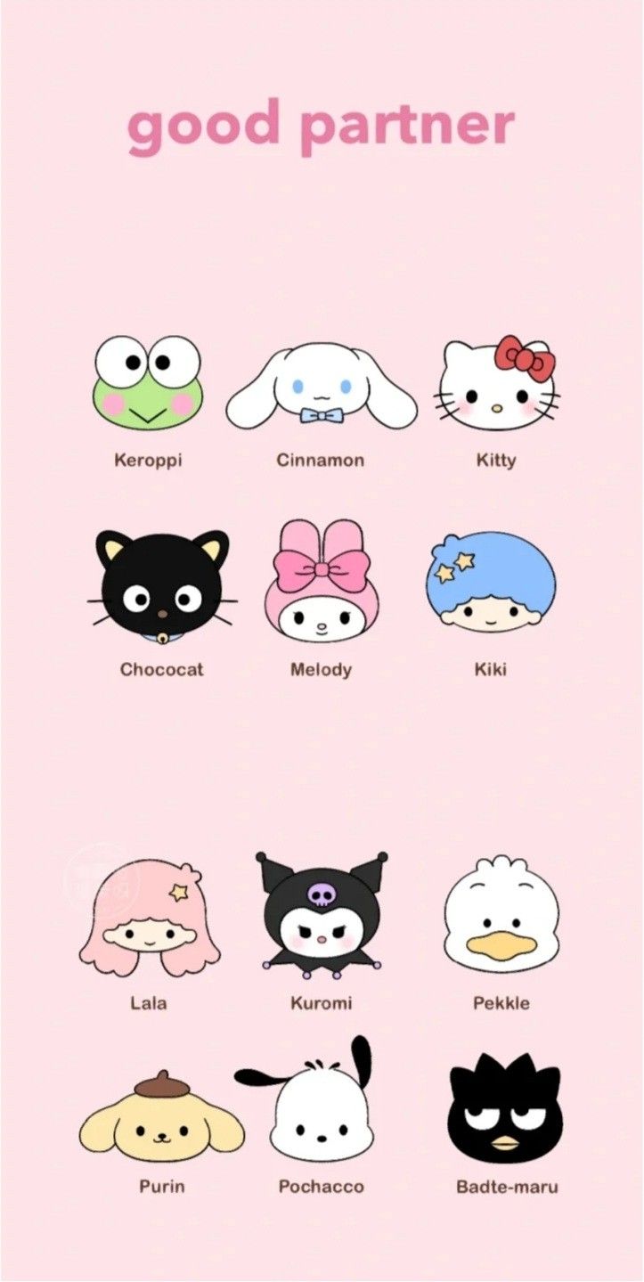 cute wallpapers Hello Kitty and friends 0097