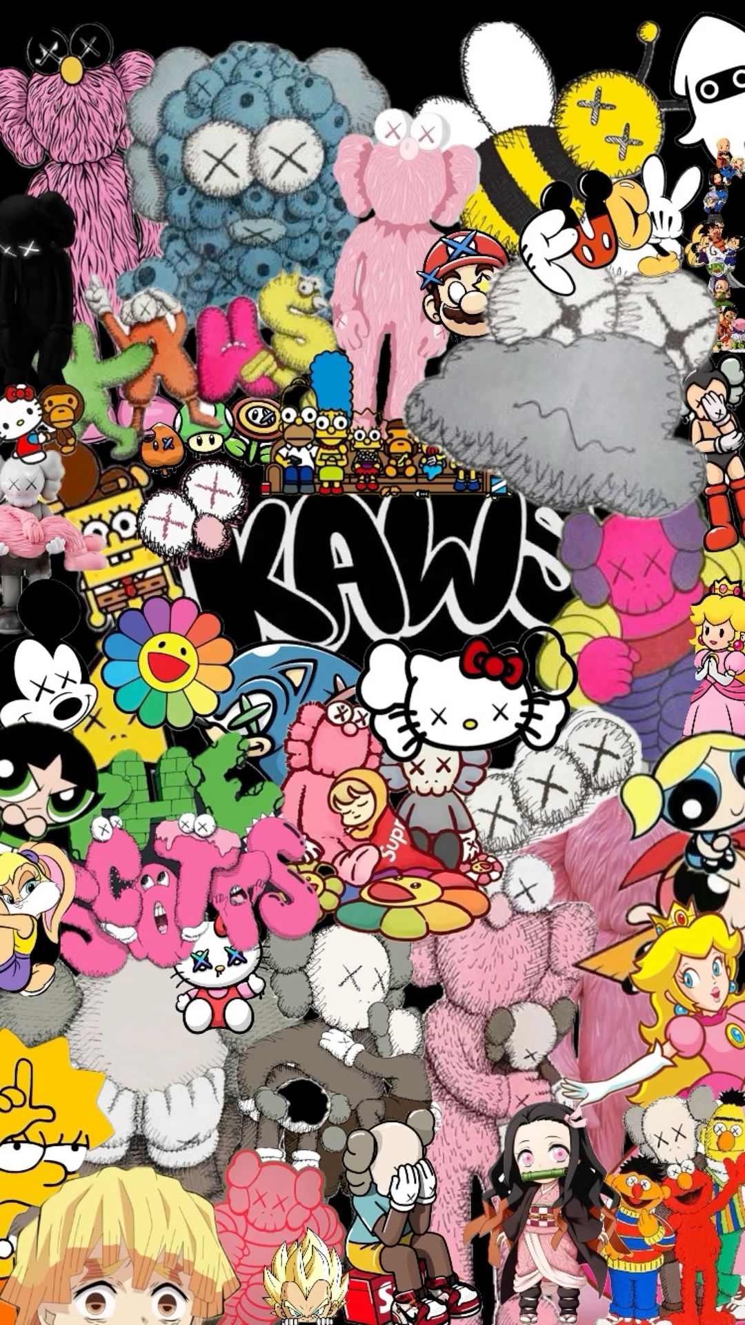 cute wallpapers Kaws collection