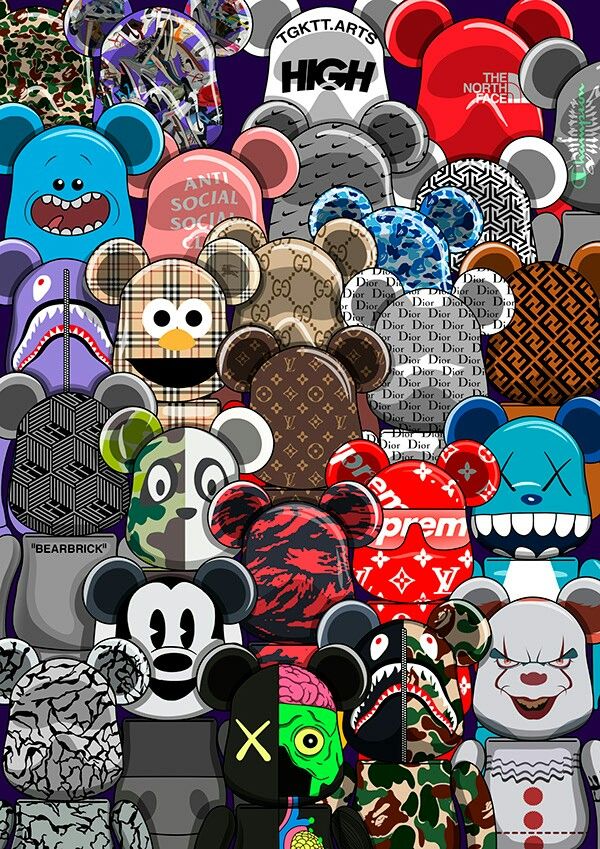 cute wallpapers Kaws 0031