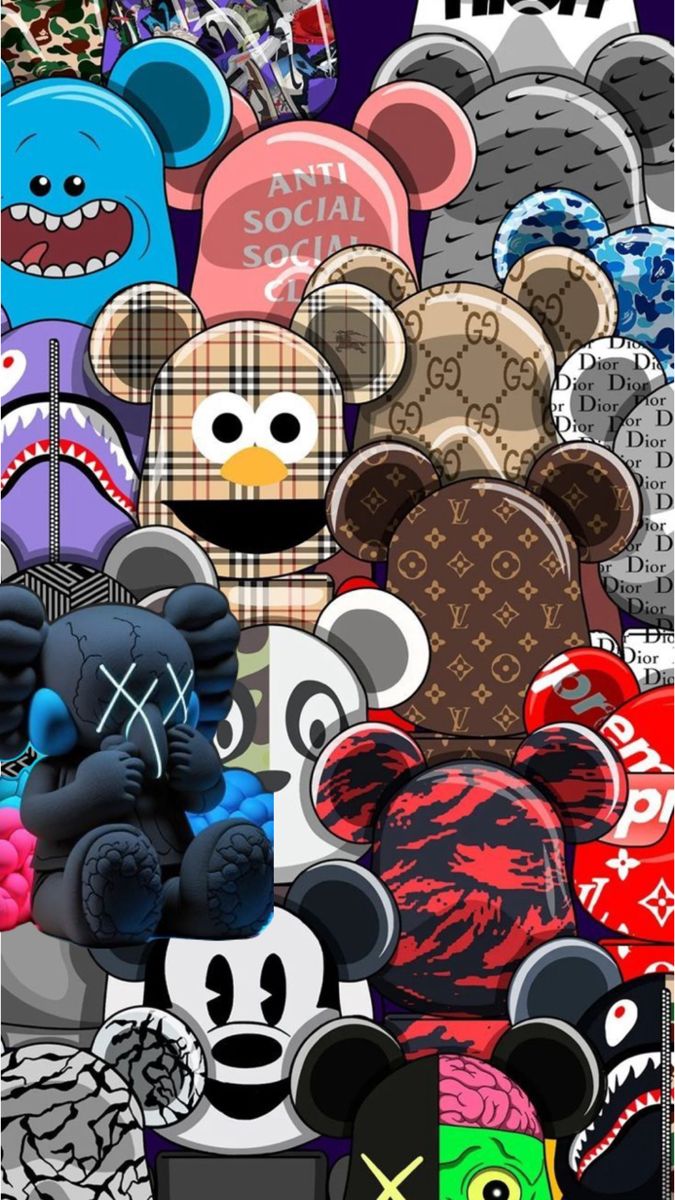 cute wallpapers Kaws 0058