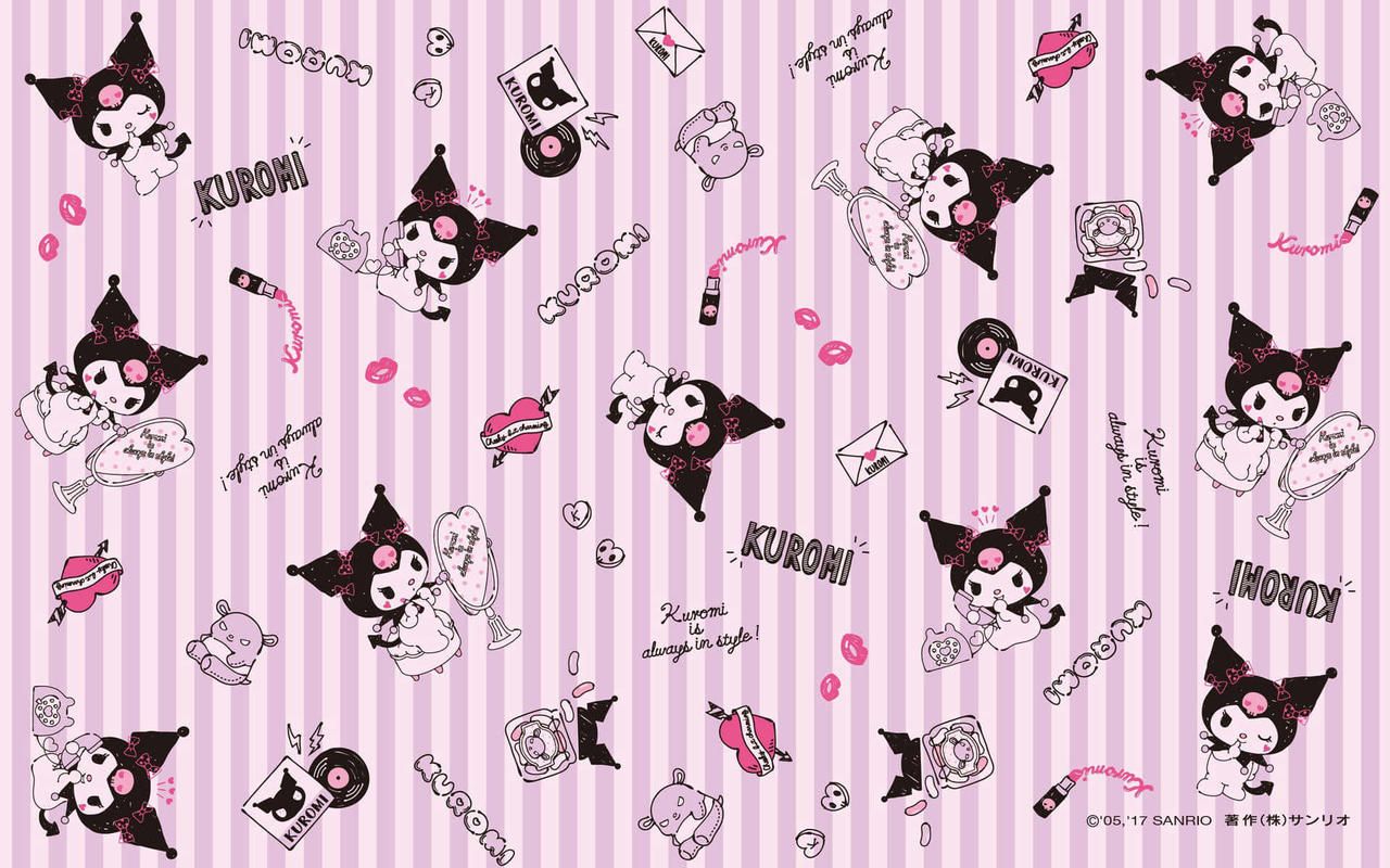 cute wallpapers Kuromi 0013