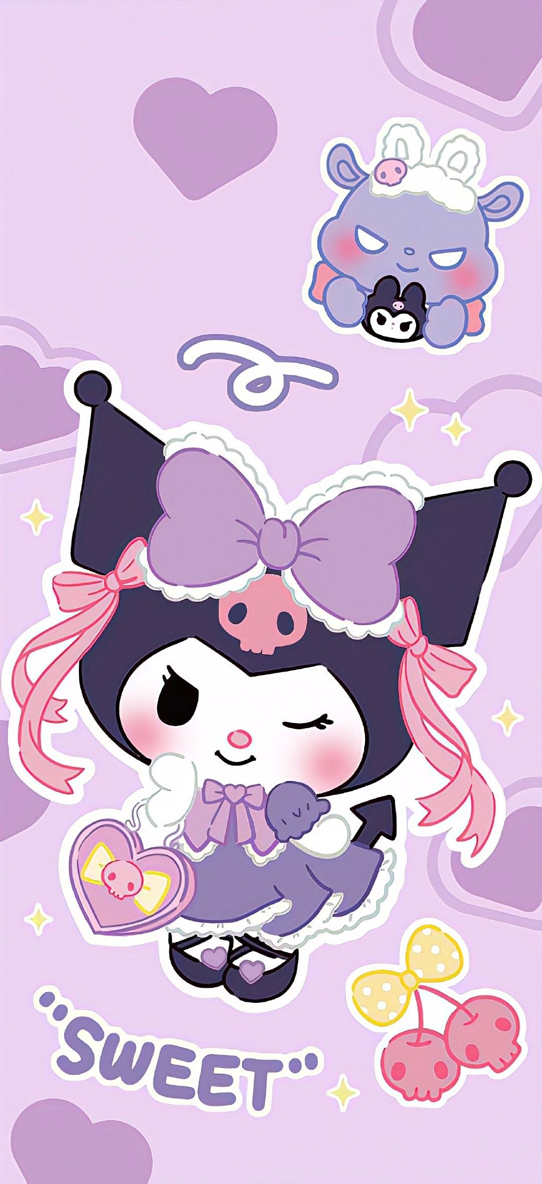 cute wallpapers Kuromi 0045