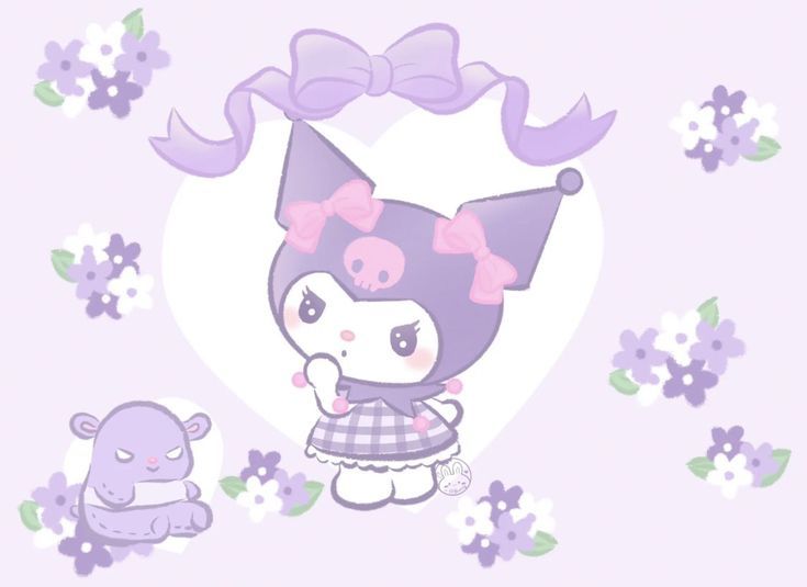 cute wallpapers Kuromi 0049