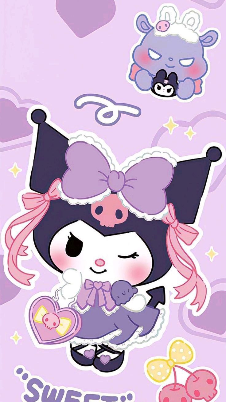 cute wallpapers Kuromi 0081