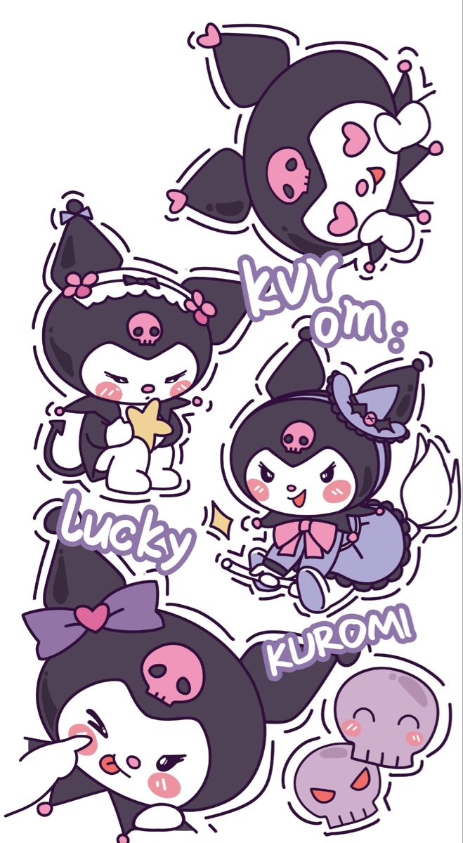 cute wallpapers Kuromi 0094