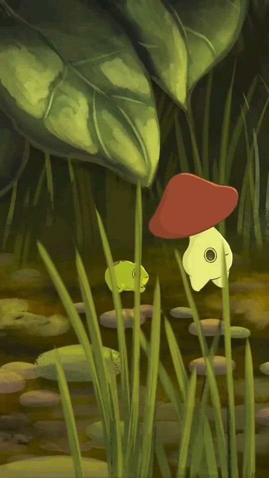 cute wallpapers mushroom 0014