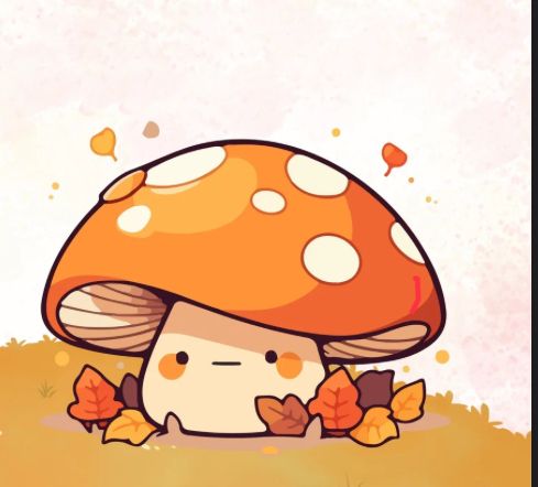 cute wallpapers mushroom 0022