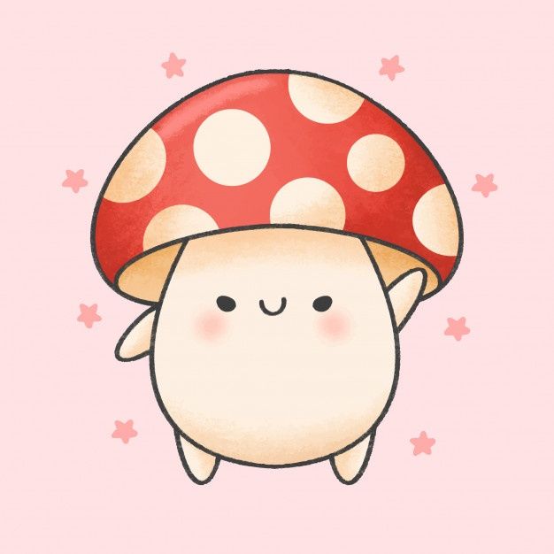 cute wallpapers mushroom 0052