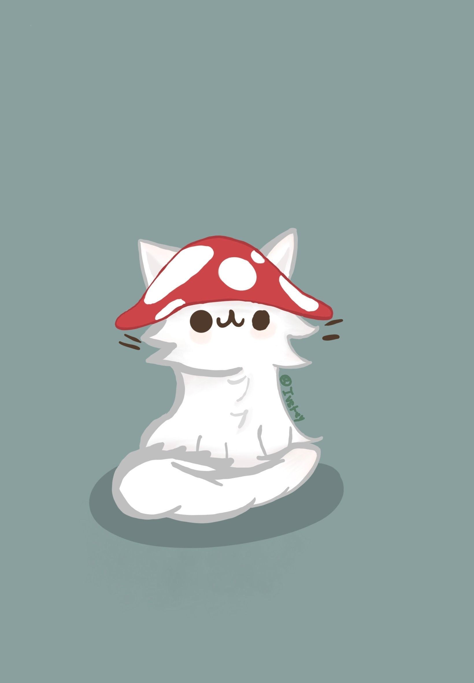 cute wallpapers mushroom 0063