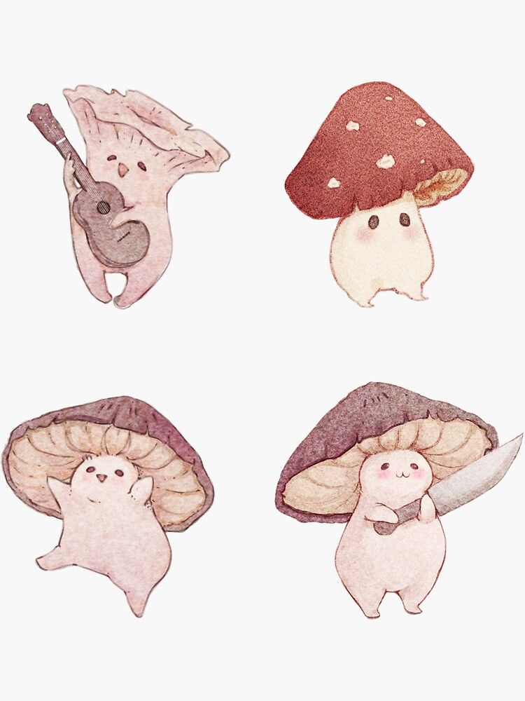 cute wallpapers mushroom 0095