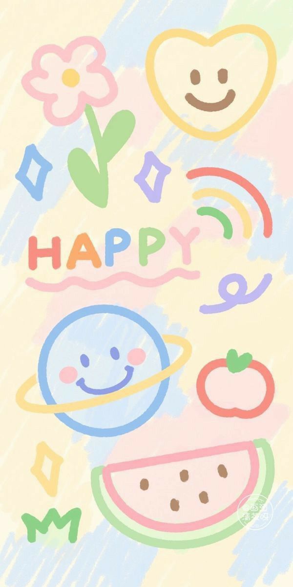 cute wallpapers smiley face 0046