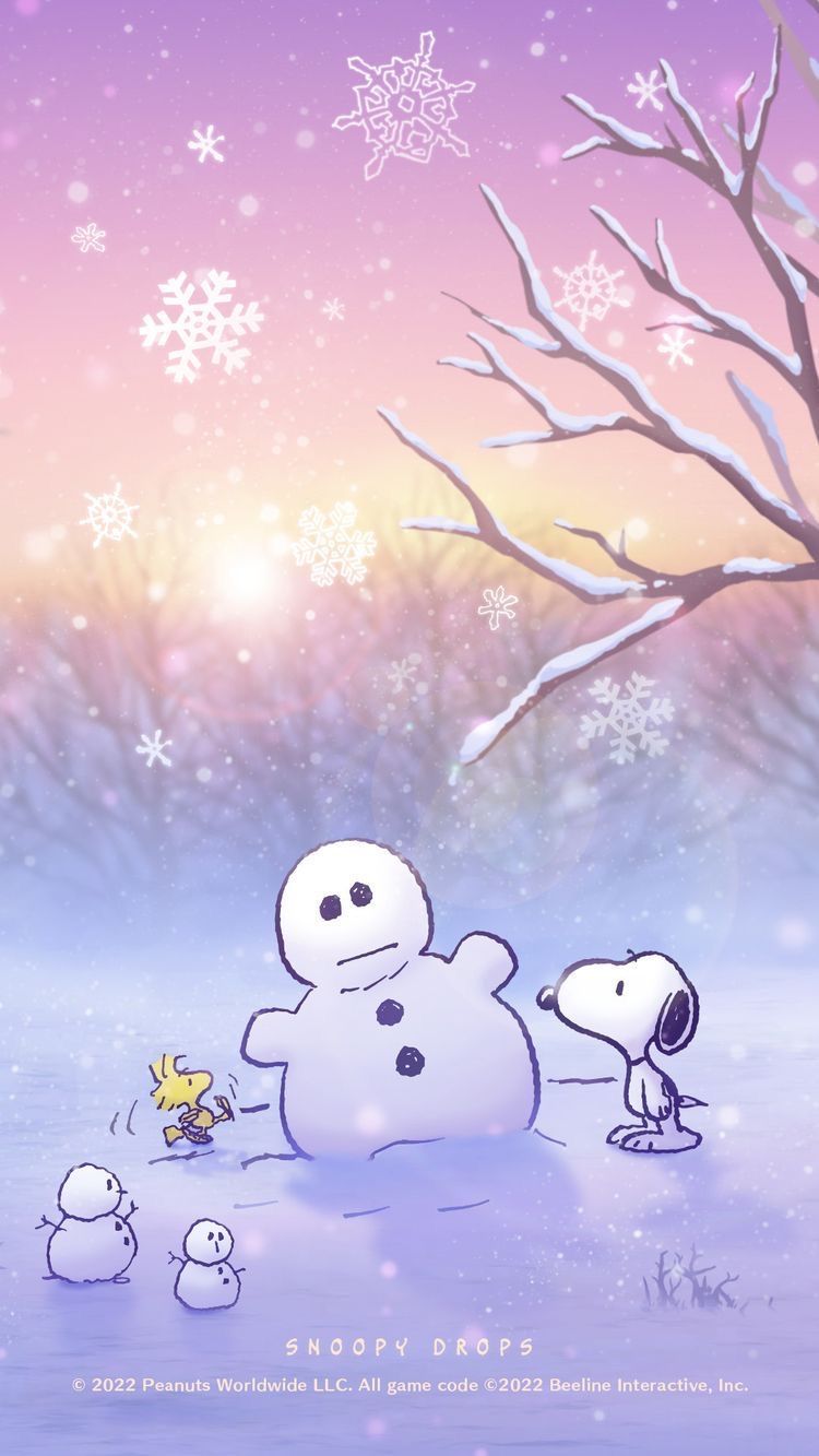 cute wallpapers snow 0050