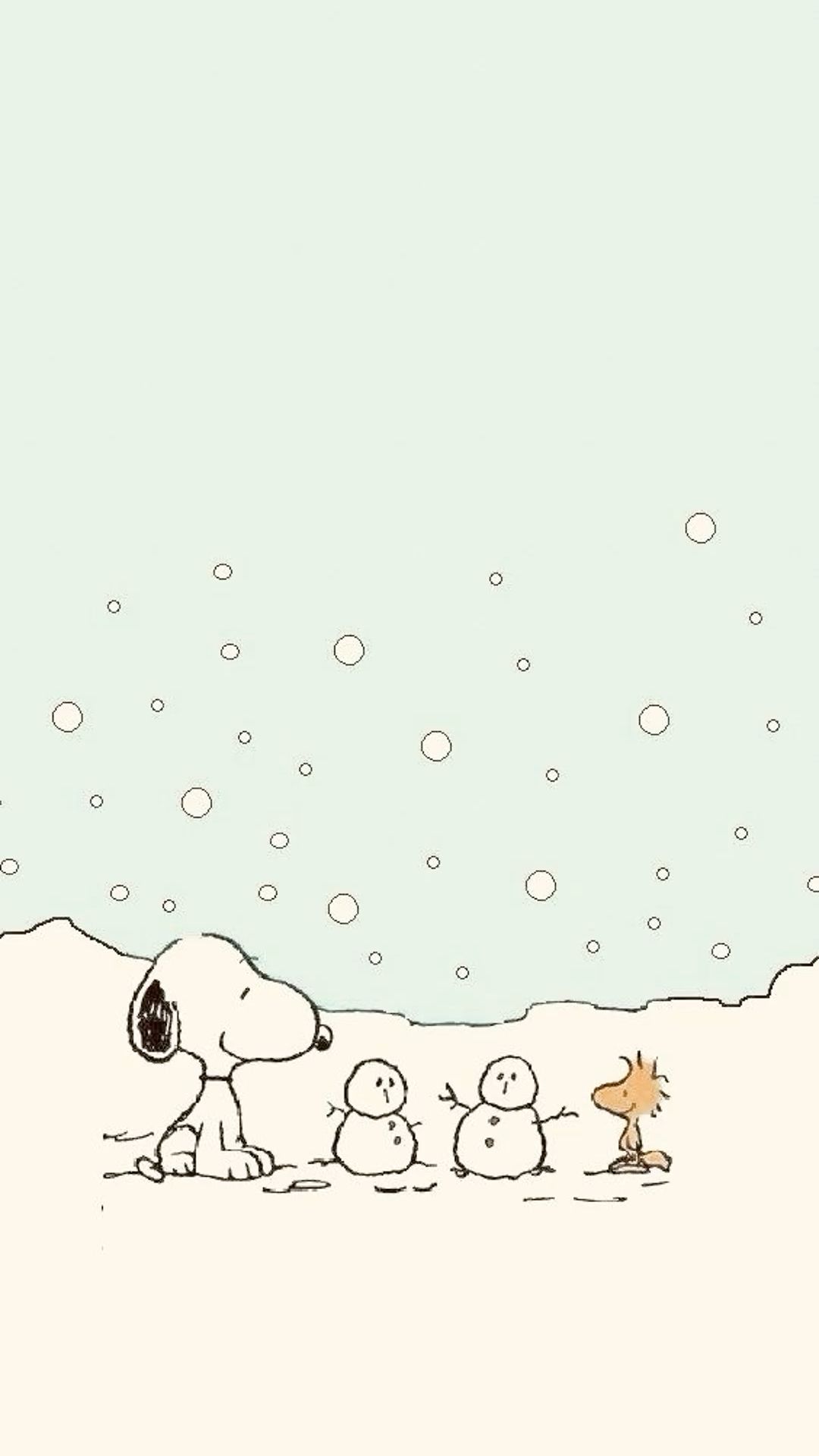 cute wallpapers snow 0052