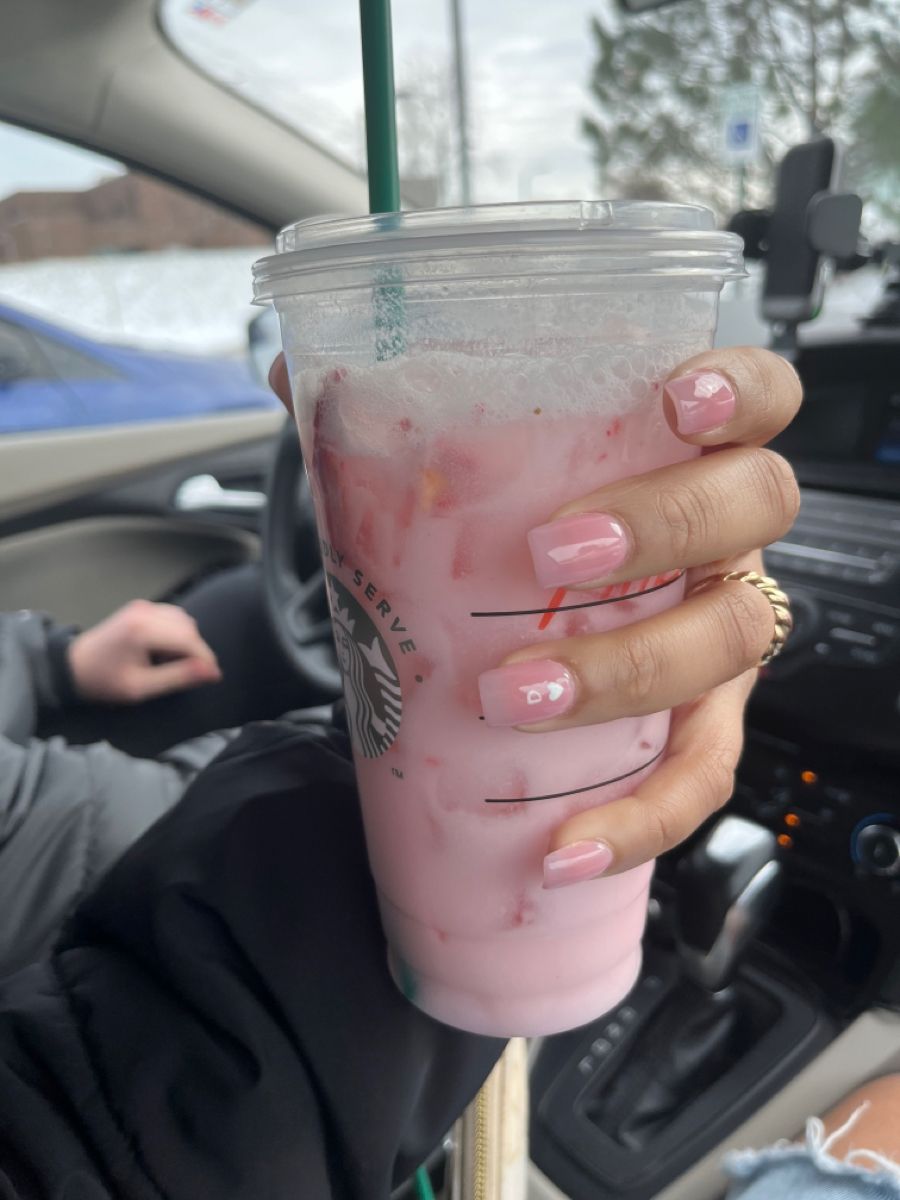 cute wallpapers starbucks pink drink 0009