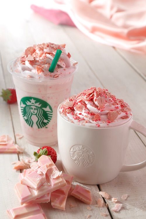 cute wallpapers starbucks pink drink 0023