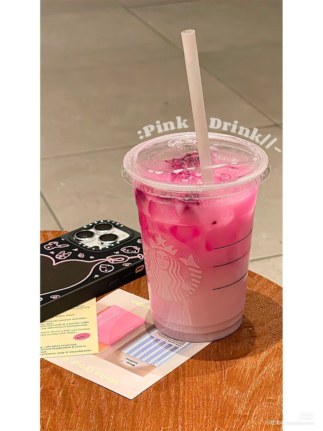 cute wallpapers starbucks pink drink 0029