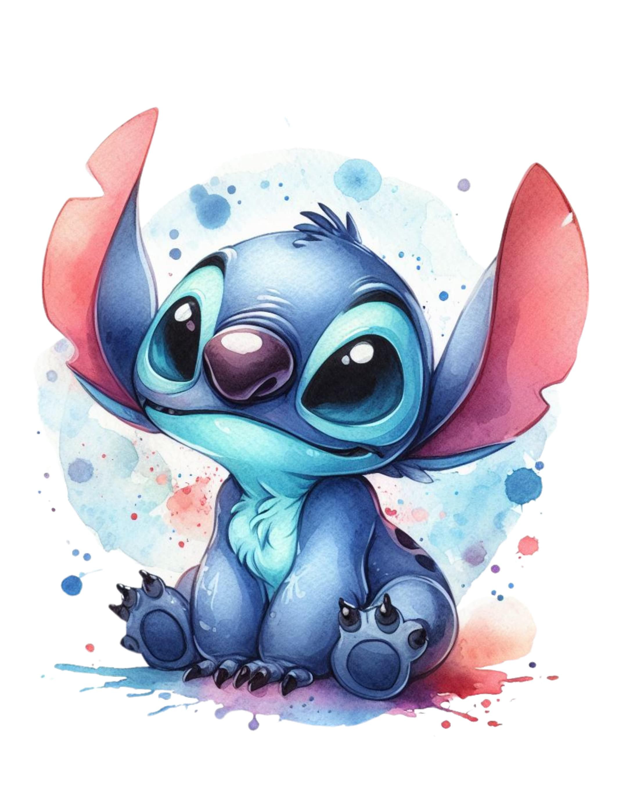 cute wallpapers Stitch and Angel 0053