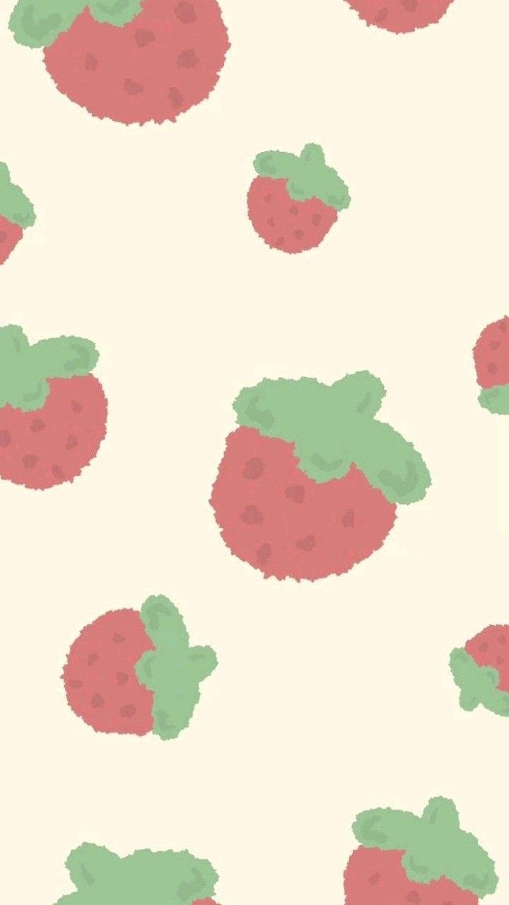 cute wallpapers strawberry 0010