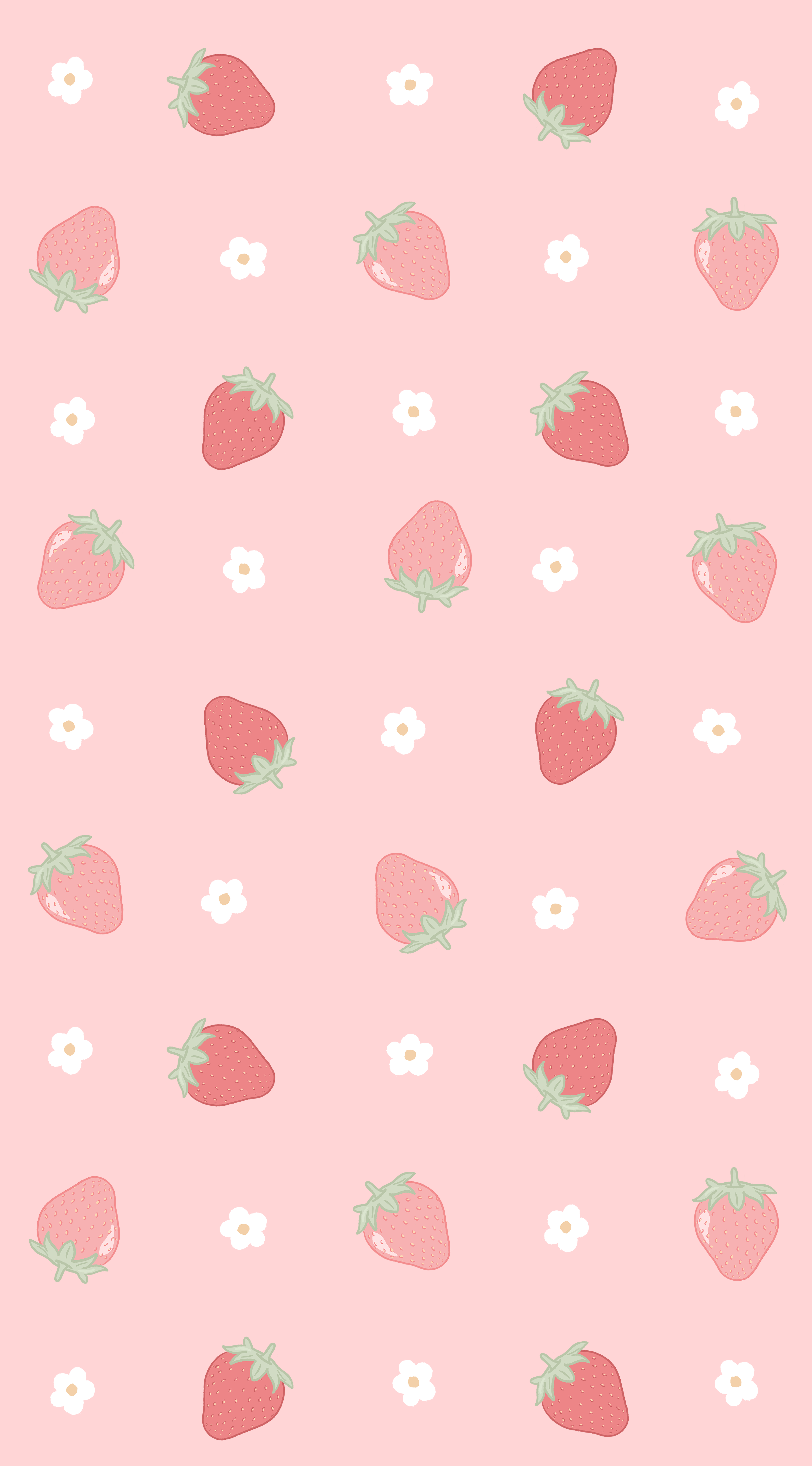 cute wallpapers strawberry 0011