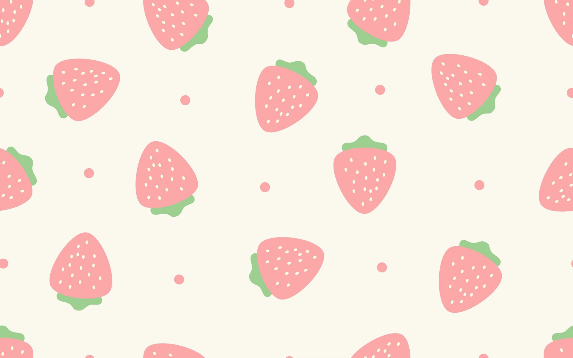 cute wallpapers strawberry 0018