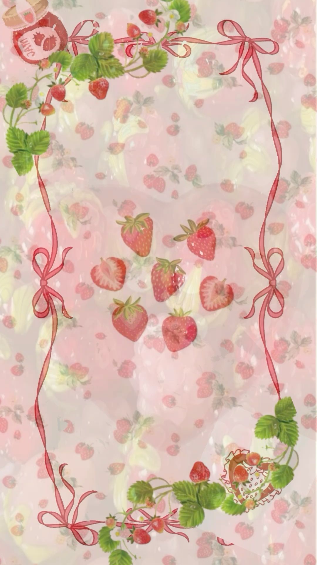 cute wallpapers strawberry 0020