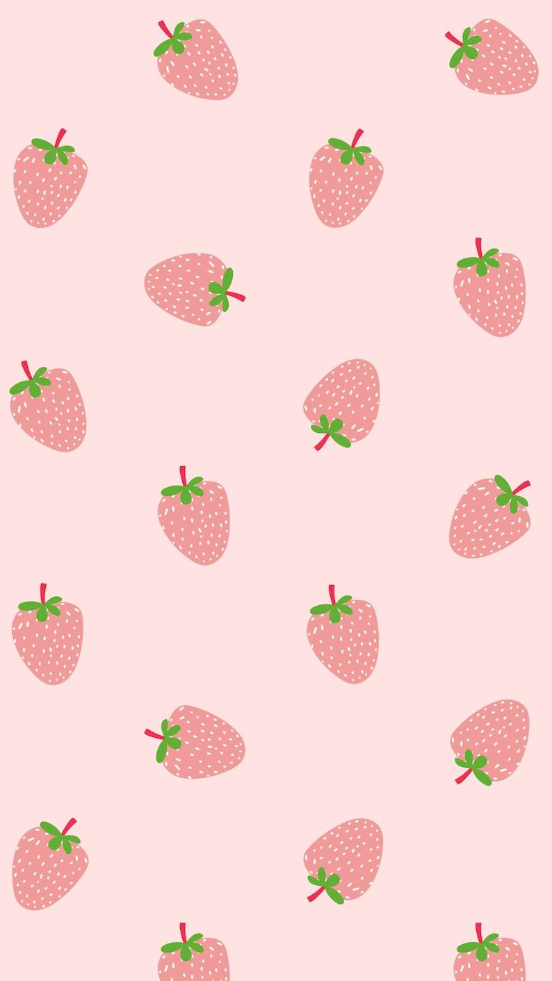 cute wallpapers strawberry 0024