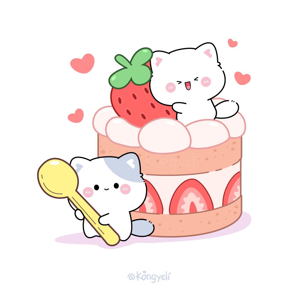 cute wallpapers strawberry 0042