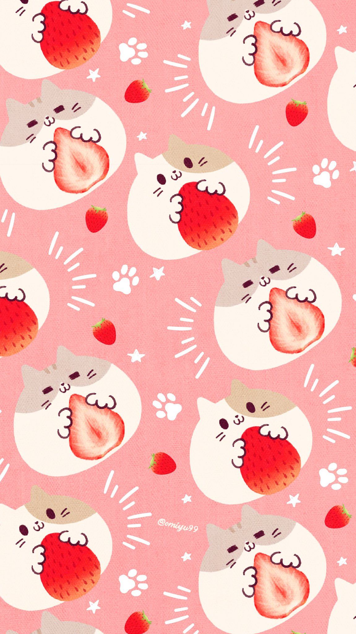 cute wallpapers strawberry 0046