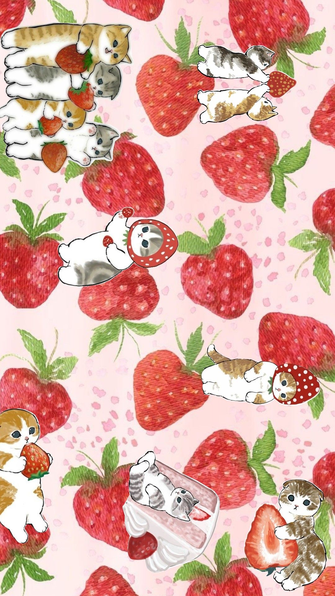 cute wallpapers strawberry 0048