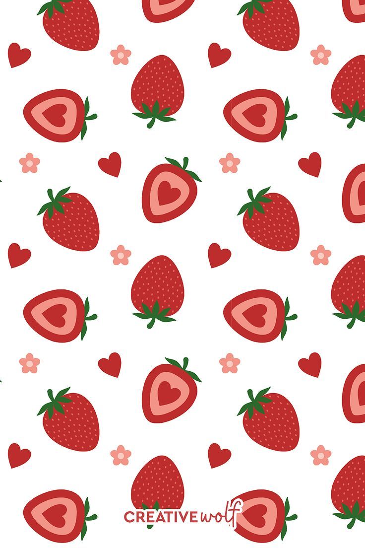 cute wallpapers strawberry 0051