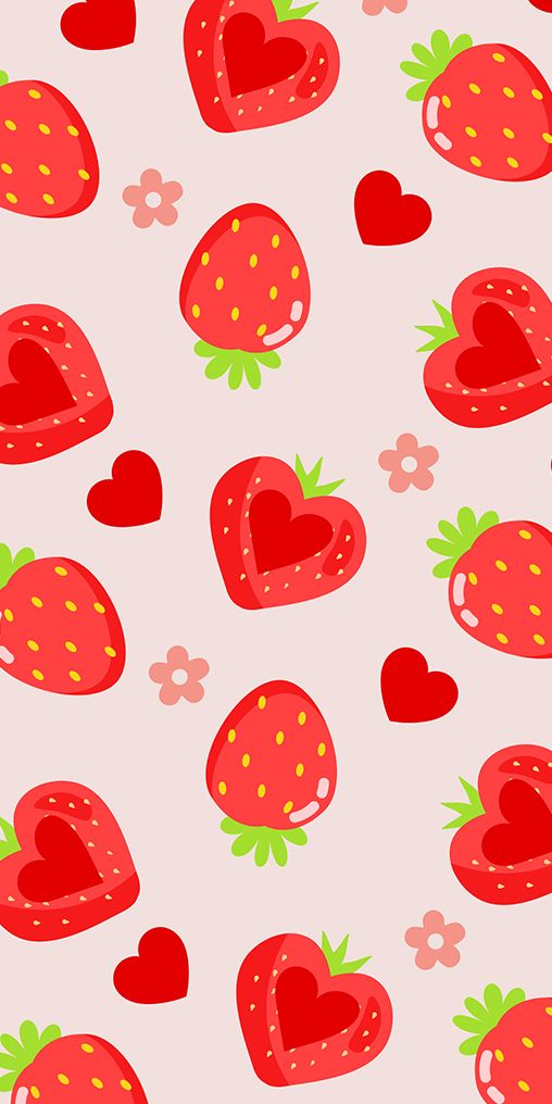 cute wallpapers strawberry 0059