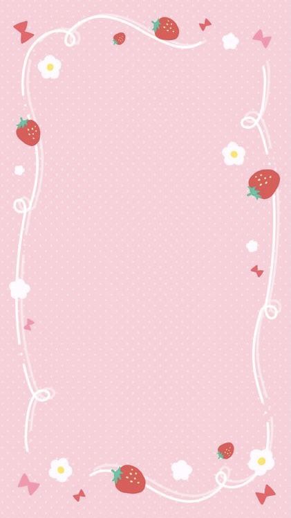 cute wallpapers strawberry 0066