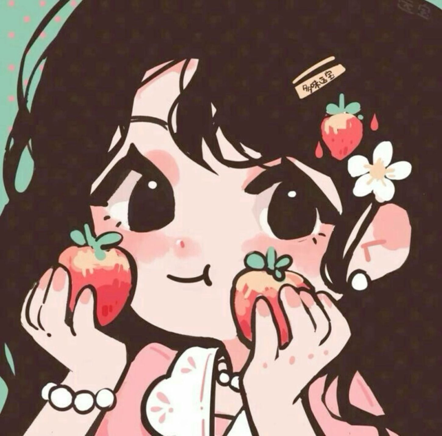 cute wallpapers strawberry 0067