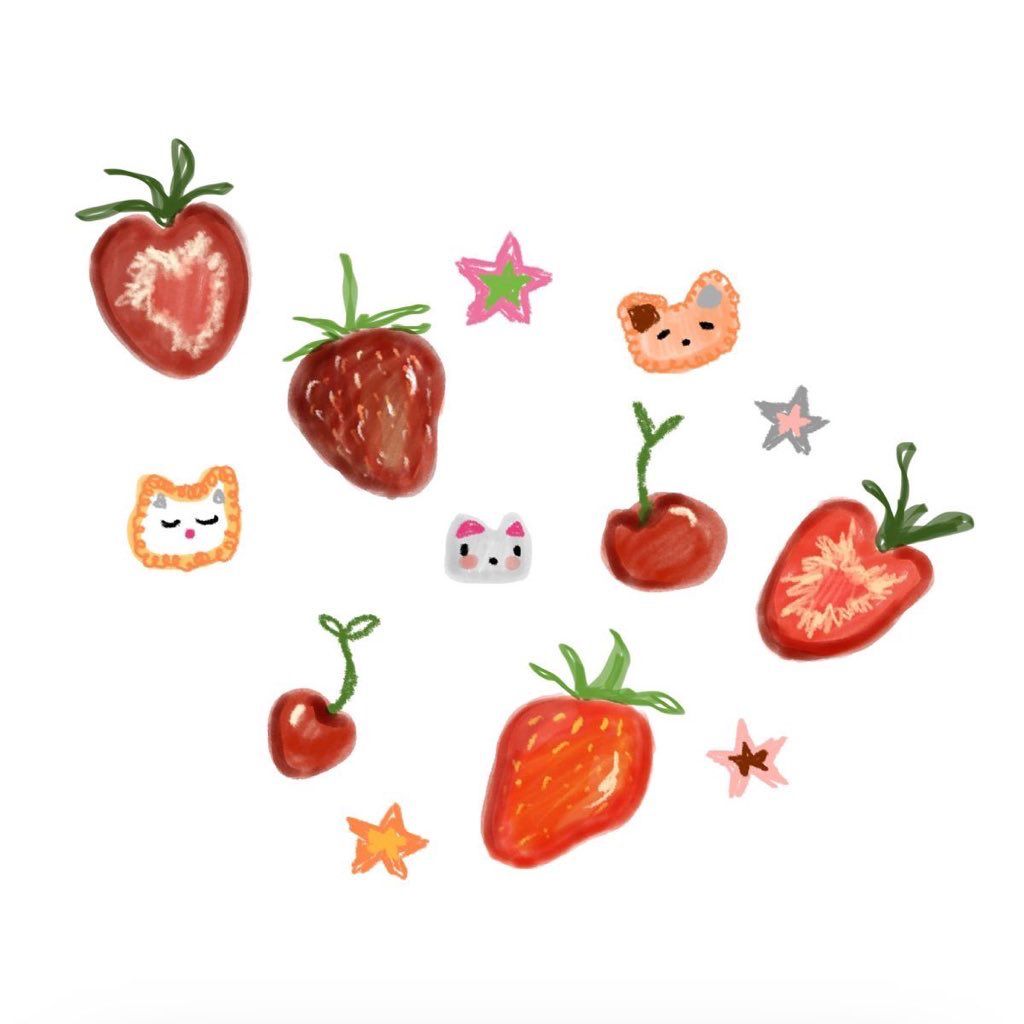 cute wallpapers strawberry 0069