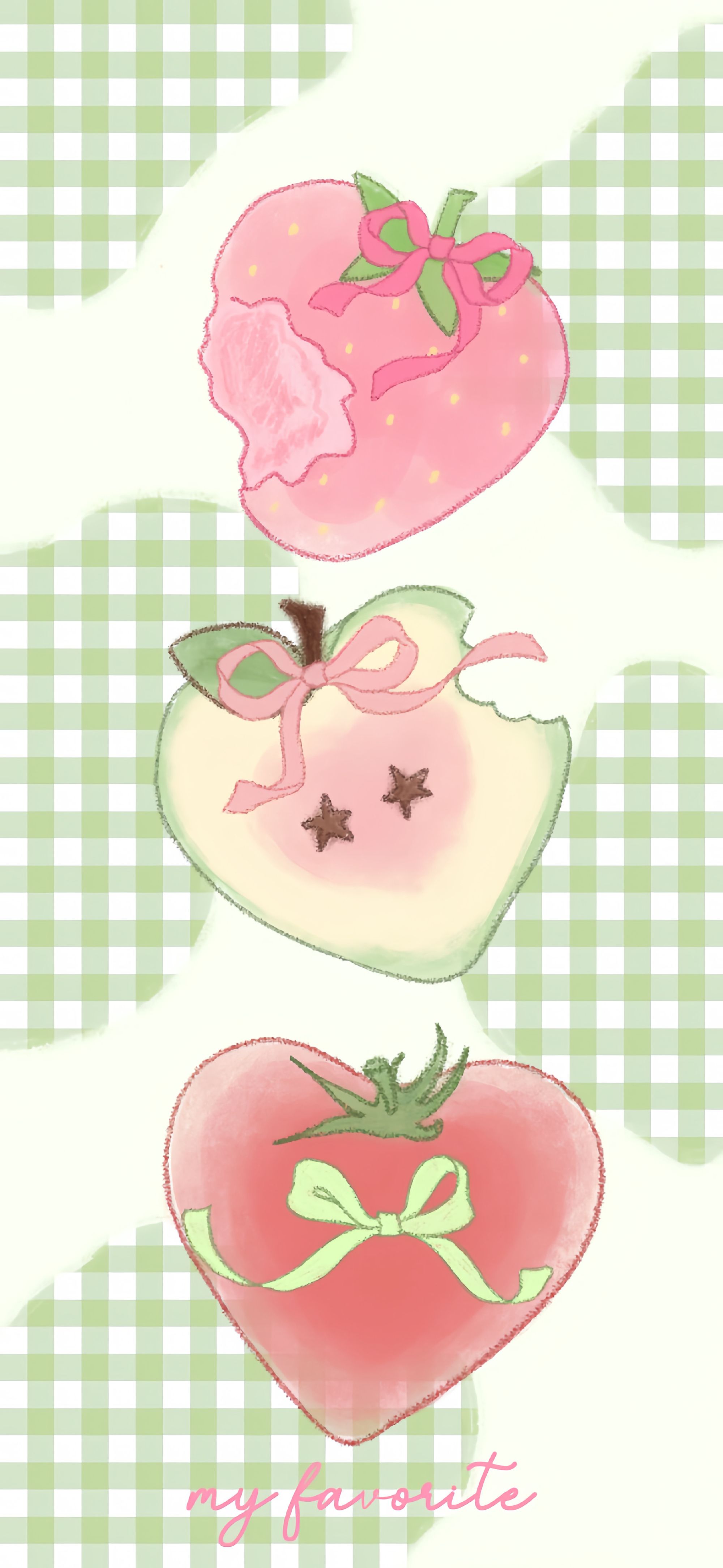 cute wallpapers strawberry 0083