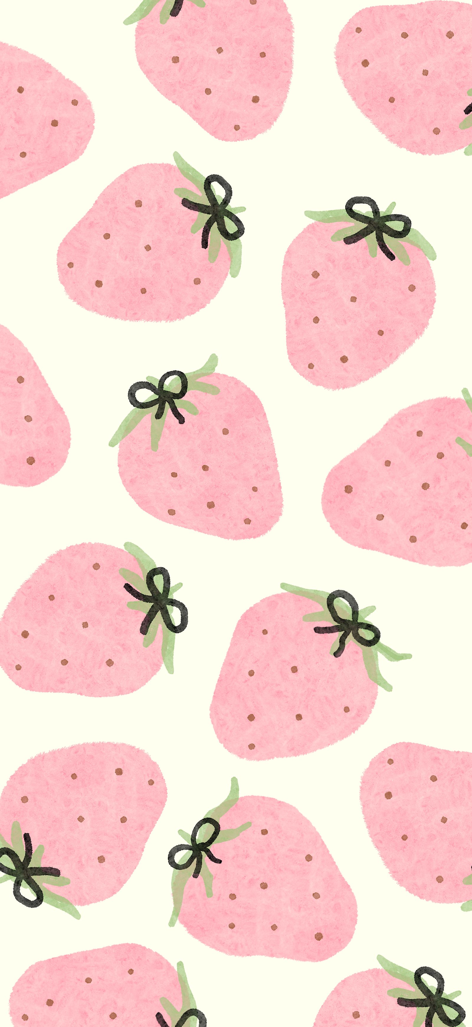 cute wallpapers strawberry 0095