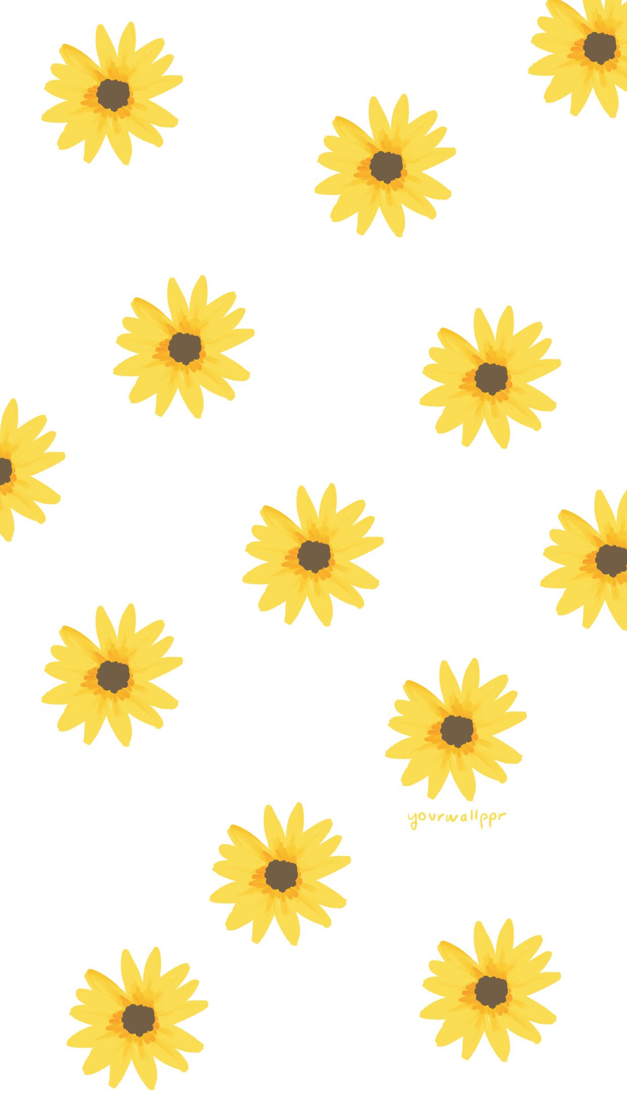 cute wallpapers sunflowers 0022