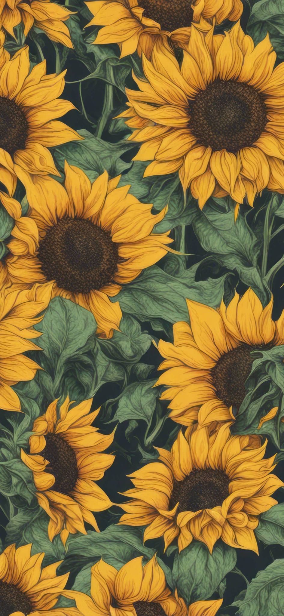 cute wallpapers sunflowers 0061